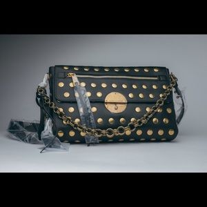 Marc Jacobs Gotham Studded Black Leather Bag